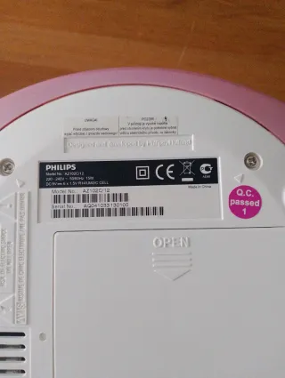 Radio CD Philips Rosa y Blanca