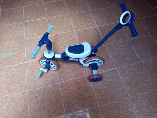 Bicicleta infantil 3 Ruedas Azul y Blanco