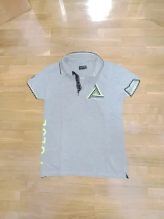 Polo Nukutavake gris niño