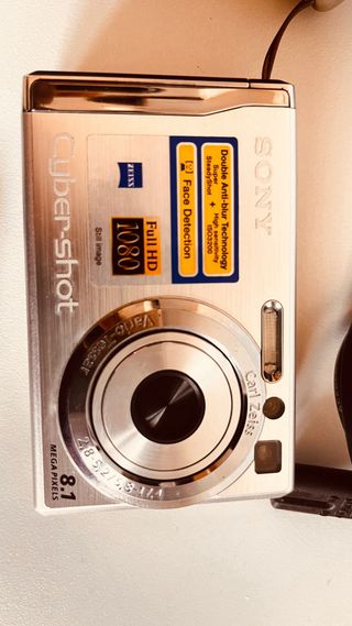 Cámara Sony Cyber-shot DSC-W90+ funda