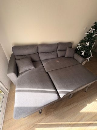 Divano letto con cassettiera