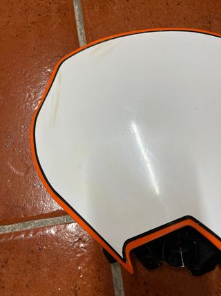 Careta Faro Acerbis Diamond Naranja