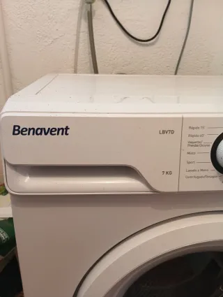 Lavadora Benavent Carga Frontal 7 kg