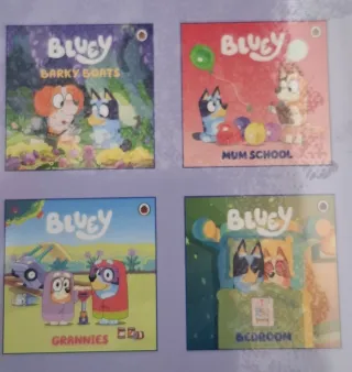 Lote 10 libros Bluey en inglés