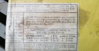 Electrodos de soldadura ESAB