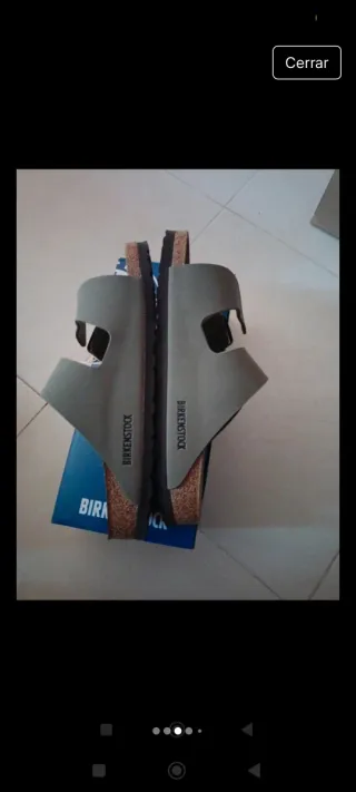 Sandalias Birkenstock Gris