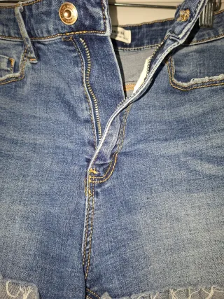 Pantalón corto vaquero mujer