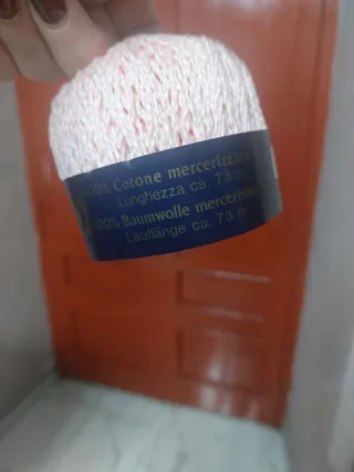 10 gomitoli Filato Egizio Cotone Mercerizzato