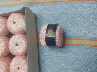 10 gomitoli Filato Egizio Cotone Mercerizzato