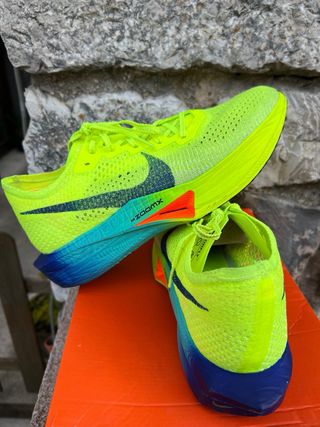 Nike Zoomx Vaporfly Next%3 Verde/Naranja Talla 42