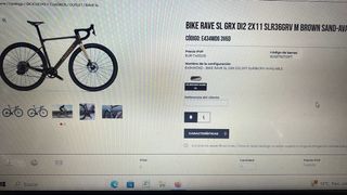 Bicicleta Gravel Wilier Rave SL GRX DI2 - Talla M