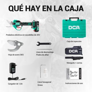 TIJERAS PODAR ELECTRICAS 20V MAX 35 MM