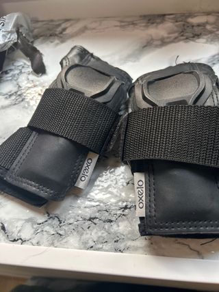 Set Protecciones Roller Talla S Negro