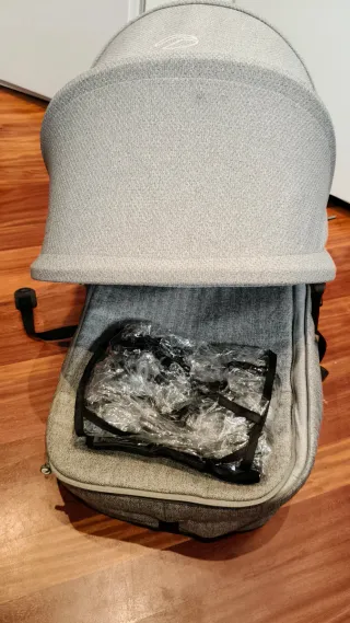 Capazo y Silla de paseo Jane Kawaii gris