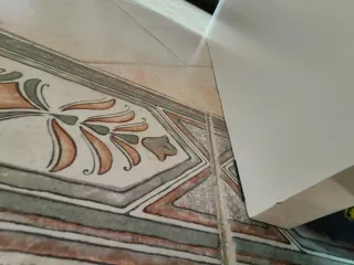 Mesa de centro elevable blanca