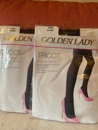 Golden Lady Panty Fantasía Talla S/M Negro