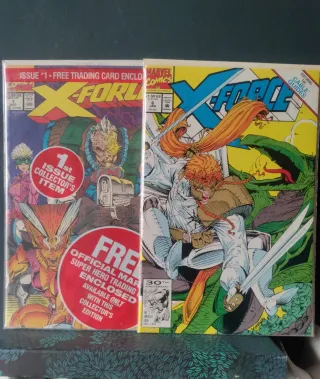 X-Force #1 y #6 Marvel comic USA