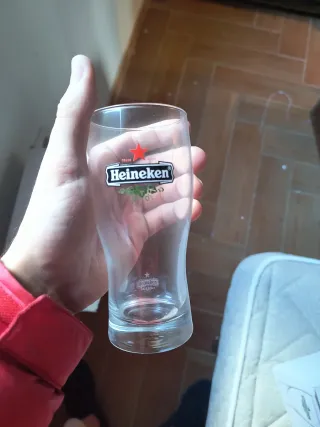 9 Vasos Cerveza Heineken Nuevos