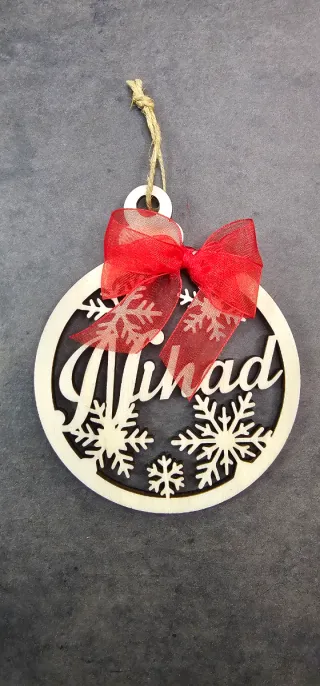 9 Pallina Natale Personalizzate con nome