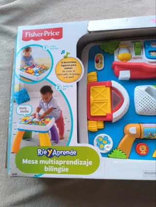 Mesa de aprendizaje Fisher-Price Ríe y Aprende