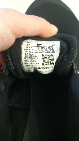 Zapatillas Nike Negras