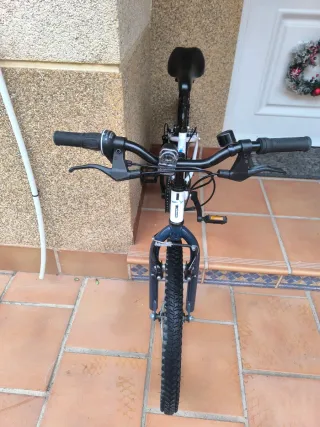 Bicicleta de Montaña Rockrider Blanca