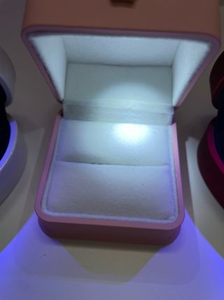 CAJAS PARA ANILLOS CON LUZ LED (PACK 3)