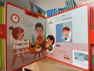 +2 NUEVO Libro animado de cartón. El cuerpo