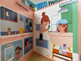 +2 NUEVO Libro animado de cartón. El cuerpo