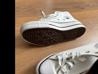 Converse Plataforma Blancas Talla 39