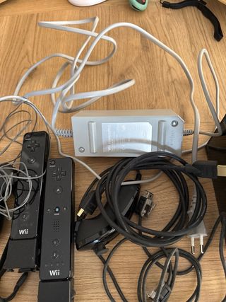 Nintendo Wii Negra Completa