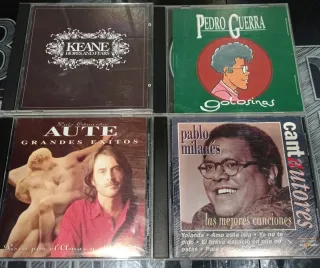 Lote 4 CDs Música Internacional y Latino