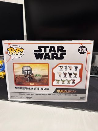 Funko Pop! The Mandalorian con el Niño 390
