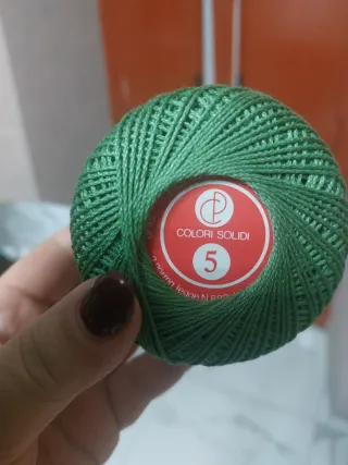 10 Gomitoli Cotone Puro