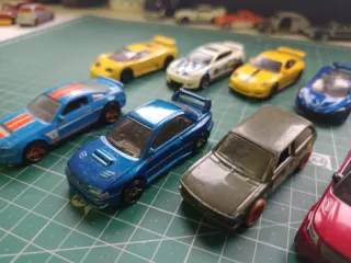 Lote de 10 Coches Hot Wheels