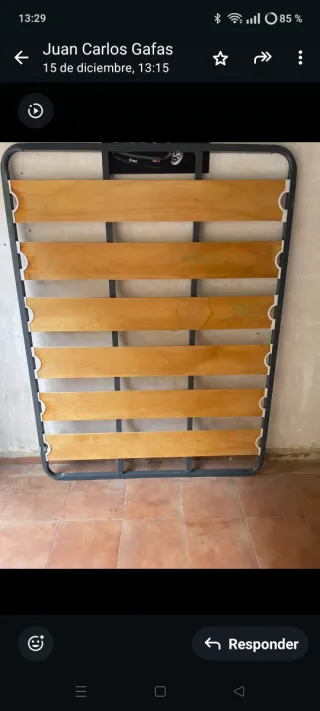 Somier sin patas 135x180