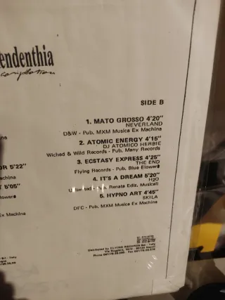 LP Tendenthia Compilation Makina Techno