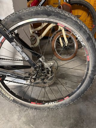 Bicicleta MMR Rubber Doble Amortiguación 26