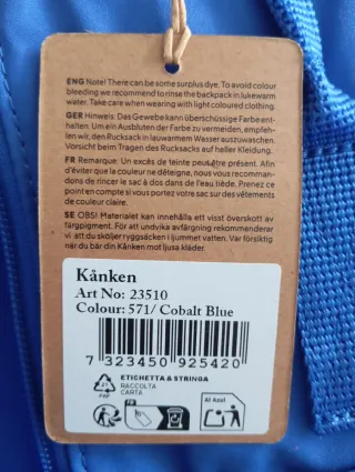 Mochila Fjallraven Kanken Azul