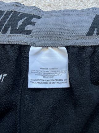 Pantalón Ancho de Chándal Nike Negro