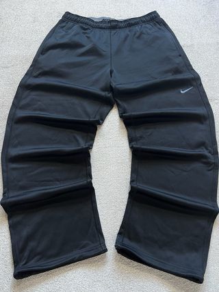 Pantalón Ancho de Chándal Nike Negro