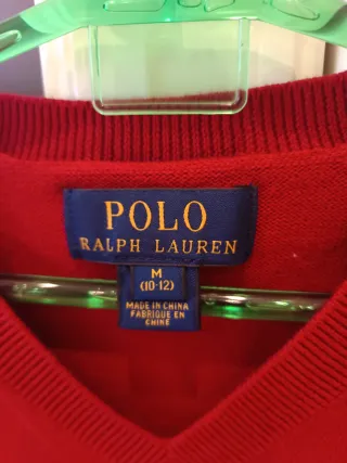 Jersey Polo Ralph Lauren Niño Talla M