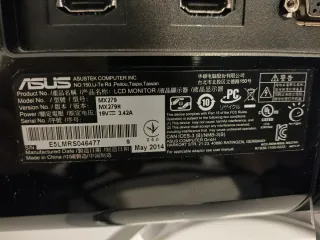 Monitor Asus MX279H 27 LED IPS