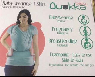 Camiseta Portabebés BabywearingQuokka regalo libro