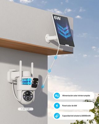 ¡¡-37%!! | COCOCAM 2K - Cámara Vigilancia Exterior