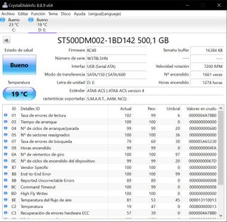 Disco Duro Seagate 500GB SATA 3,5"