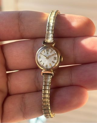 Reloj Omega Automatico  Oro 14k Mujer