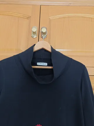 Camiseta larga bordada Noos Noos