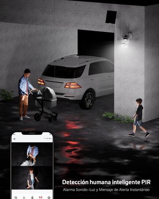 ¡¡-37%!! | COCOCAM 2K - Cámara Vigilancia Exterior