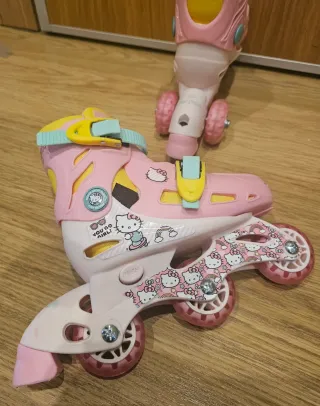 Patines Hello Kitty Talla 27-30 Ajustables